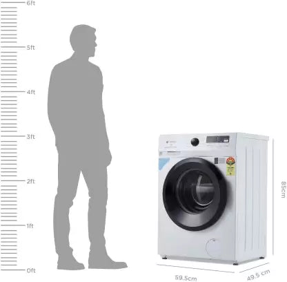 MOTOROLA 7 kg 5 Star Rating Garment Sterilization Fully Automatic Front Load Washing Machine with In-built Heater White (70FLAM5W)(OPEN BOX) MOTOROLA 7 kg 5 Star Rating Garment Sterilization Fully Automatic Front Load Washing Machine with In-built Heater White (70FLAM5W)(OPEN BOX)